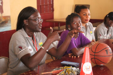 ASTOUNDIAYEF Camp Bissau 2024 : Discussion on teens problem solving